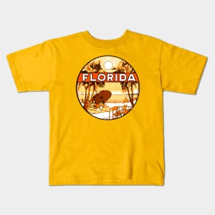 Florida Beach Kids T-Shirt